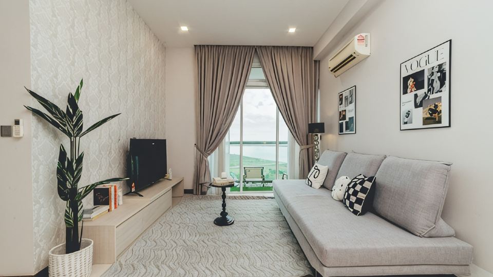Paragon Residence The Modish 3BR7pax Balcony