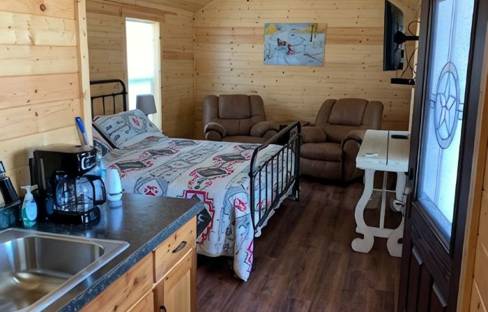 Next to Circle T Cabin 9