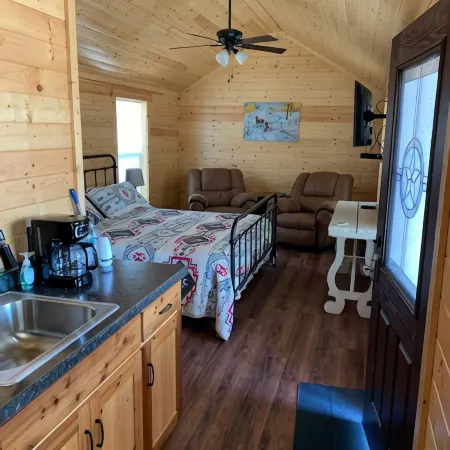 Next to Circle T Cabin 9