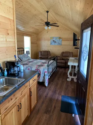 Next to Circle T Cabin 9
