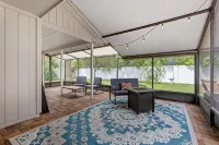 Saltwater Pool I Firepits I Large Fenced Backyard I 4 Miles to Beach