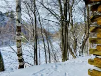 The Bear Lodge Cabin - A rustic retreat on the Ammonoosuc River - Wifi