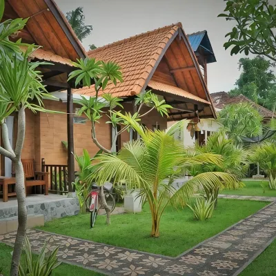 คอทเทจวิวทิวทัศน์ โรงแรมใกล้ท่าเรือ Sampalan