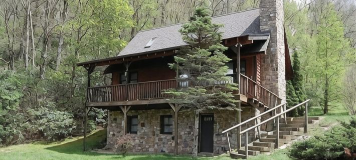 The Blowing Rock Cabin. It’s the Location! 4Br/2BA 5 Mins to Main St Clean/Quiet Hotels in Blowing Rock