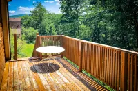 Cozy Loft Cabin high above Bashakill Wildlife Refuge - Feriehus
