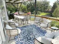 Luxury Lakefront @ Cedar Creek. Private luxury heated pool and Hot Tub! - 4-Star