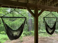 Cabin between Two Lakes -Private Beach on Moose Pond Minutes to Pleasant Mt Ski - 무료 와이파이