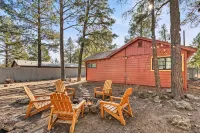 Crimson Bungalow w/AC, Fenced Yard, 3 Smart TVs, W/D, Wi-Fi, BBQ, 4 Adirondacks - บ้านพักหลังเล็ก