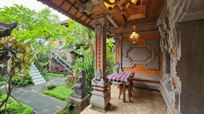 庭 アラズ グリーン ラグーン ホテルズの写真