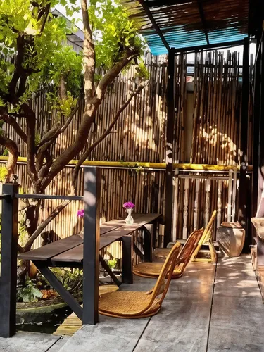 รูปภาพของกระท่อมสาธุ Garden Cottage ที่พักใจกลางย่านเก่าโพธาราม (ย่านถนนน่าเดิน)