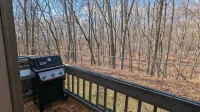Poconos Nest & Nook: A Cozy King & Queen 2BR with a jacuzzi room facing nature - 3-Star