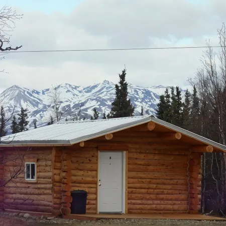 Experience True Alaska secluded Cabin just 15 minutes from Denali National Park.