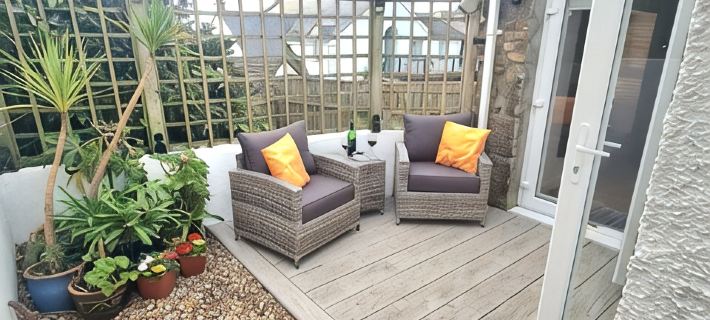 Bayview Cottage, Penzance with great sea views over the Bay & St Michaels Mount Hotels in Penzance