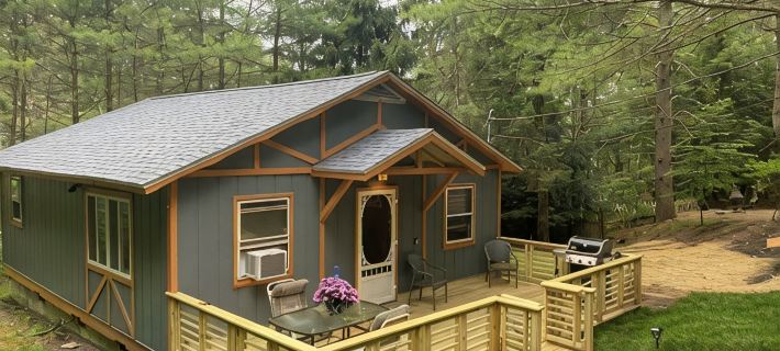 Charming Lakeside Cottage with Lakefront Deck Hotels in Sullivan County