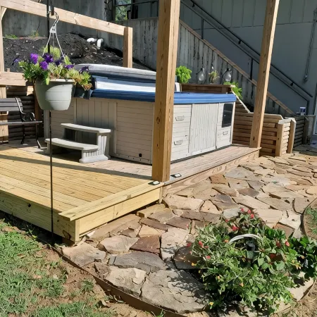 Spacious, private retreat -  hot tub, firepit, pool table, dry sauna, patio