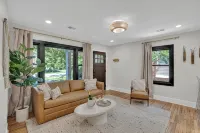 Boho-chic themed bungalow in charming Shandon Columbia, SC.