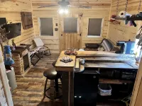 Cowboy Saloon Cabin Hotels in Brown County