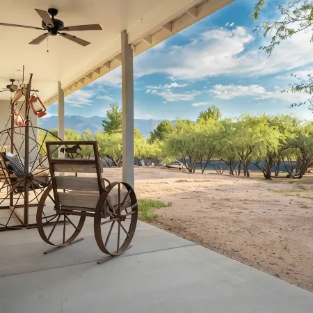 New home located in the "heart" of AZ. Come explore AZ. So much to see and do.