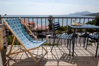 Hôtel Almanarre Plage - Hôtel Eco-Responsable Face à la Mer - Havudsigt