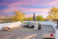 Huge & Cozy 3Br3BA Lux Penthouse+Roofdeck! Quick Path Access to NYC Manhattan - 4-Star