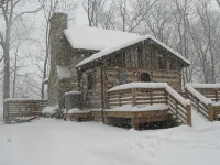 Vintage River Cabin, Log, Riverfront, Fireplace, dock, hottub, skylights, CHARM - Hytter