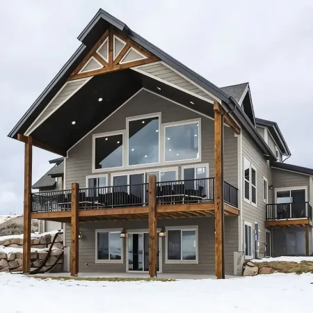 Luxury Lakeview Cabin w/Hot Tub, Pool, Sports Courts, Pickleball, Private Beach!