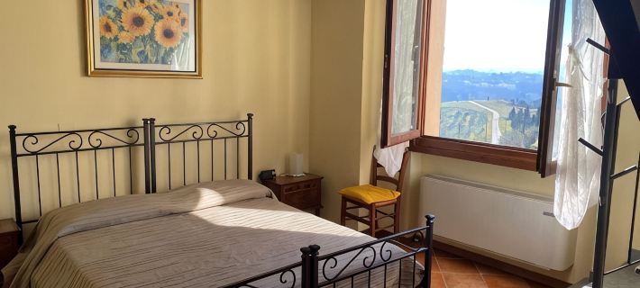Suite Family Room with Attic and View, use of two pools at Casale del Vacanziere Hotels in Certaldo
