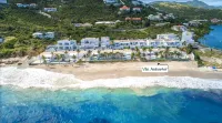 LITERALLY OCEANFRONT VILLA ALABASTER, DAWN BEACH w private pool ~ Owners' site - 4 stjerner