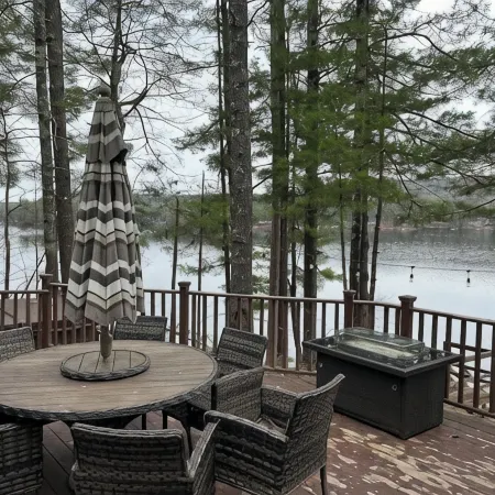 Pine River Pond waterfront