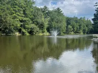 Tranquil Lakeside Waterfall Retreat-Summer is Upon us! 플랫 락 호텔