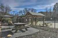 Riverfront Cabin! Hot Tub, Bar, & Fireplace; Family Friendly; Fire Pit