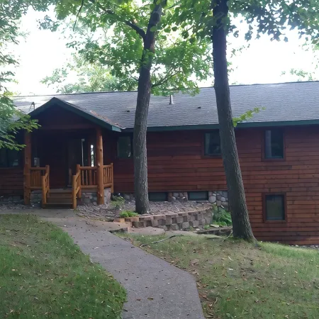 Lake Home on the North side of Rush Lake, Faces South With A beautiful View!