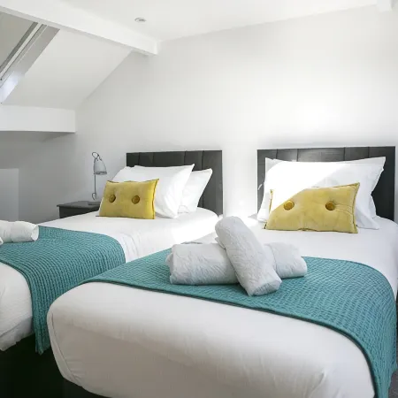 Deluxe 2 bedroom apartment.