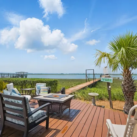 4-Bedroom Deep Waterfront Home with Private Dock and Dazzling Sunset Views!