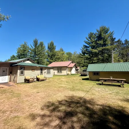 Waterfront Cabin w/ Private Dock & Outdoor Bar near Munising/Manistique