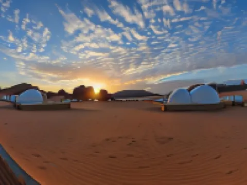 Wadi Rum UFO Luxotel - Campsite Hotels in Quairah District