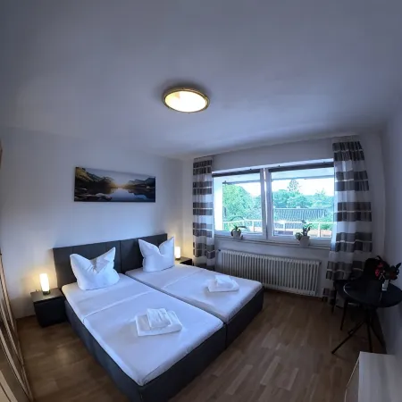Ferienwohnung am Waldrand und Trotzdem Zentral