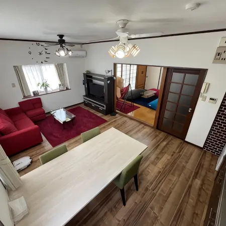 HIROSHIMA Riversidehouse /100㎡/3LDK/Free parking available