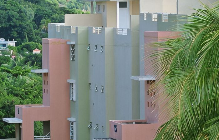 Beachfront Penthouse!  Stunning views of the Caribbean Sea and Vieques island.