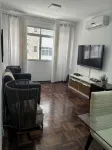 Apartment in front of the beach and the Santos aquarium. Pets allowed