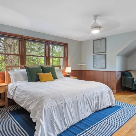 Game Room, Yard Games, and Bunks by Wisconsin River