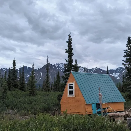 A-Frame glamping near Denali  National Park