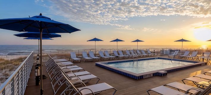 Lost Key Resort: Beach, Pool, Golf, Gym, Pets OK, Opt Golf Cart, Side Yard Hotels in Perdido Key