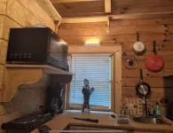 1 Bedroom,1 Bath, Porch, Fire Pit, Grill, Beautiful Wooded Location, Wi-Fi also!