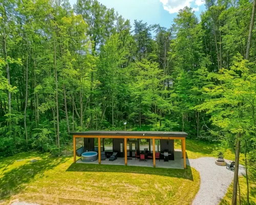 Love Shack Cabin at Trickle Creek Hôtels à : Marion Township