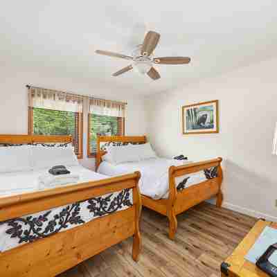Riverfront property with private beach access with Universal EV Charging Station Rooms