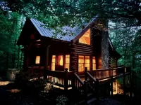 Charming 3-bedroom cabin with WiFi, AC ten mins from downtown Blue Ridge - 3-Star