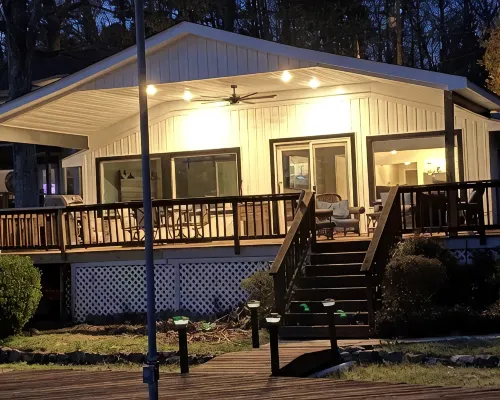 Lake Hamilton Lakefront! Main Channel Large Decks & Boat Dock! Spectacular View! Hotele w: Piney