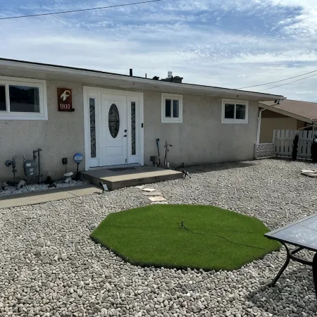 The View on 87th Osoyoos 2 bedroom, 1.5 bath, covered patio view vacation home.