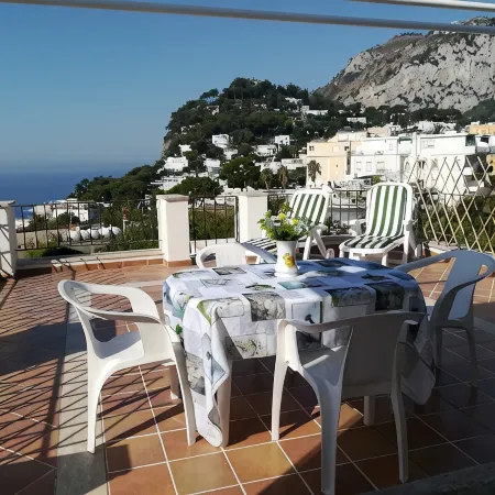 A centrally located house with a breathtaking view of the Island.